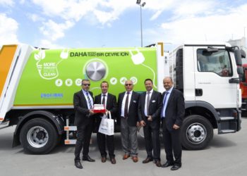 Man Ankara Tesislerinde; Profimak Elektrikli Çöp Kamyonu Tanıtıldı