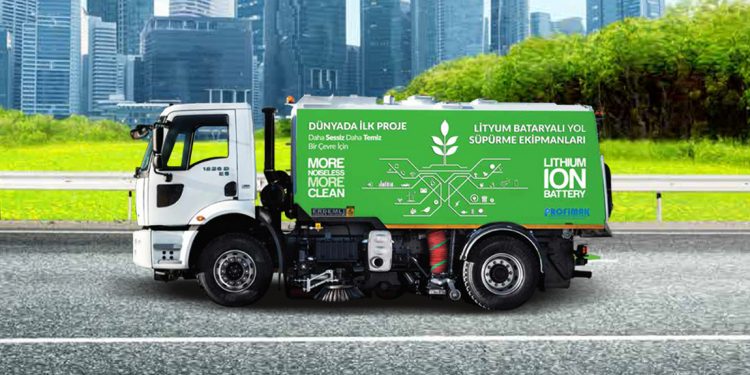 Elektrikli Yol Süpürme Ekipmanı